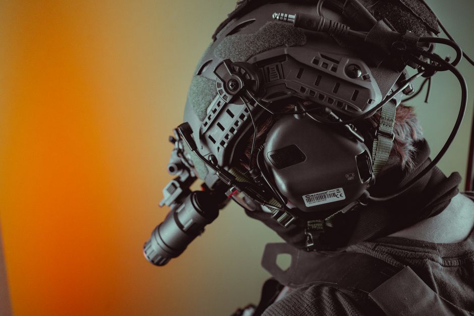 Photo by Amar Preciado on Pexels Close-up of a tactical helmet equipped with night vision gear, emphasizing technology. Photo by Amar Preciado on Pexels