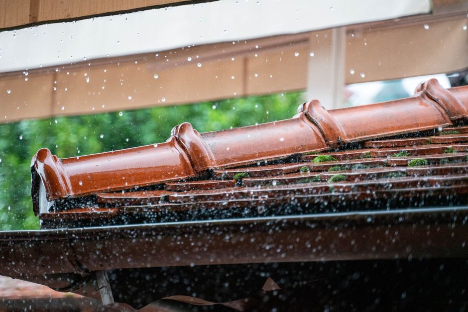 Photo by Vladimir Srajber on Pexels Roof gutter running along the edge of a tiled roof. Photo by Vladimir Srajber on Pexels