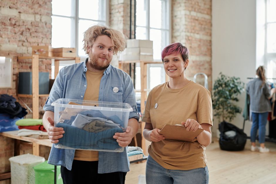 Landing page turnarounds for UK thrift store company websites