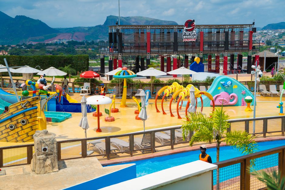 Photo by Monbest Media on Pexels Vibrant outdoor water park featuring colorful slides and splash zones on a sunny day. Photo by Monbest Media on Pexels