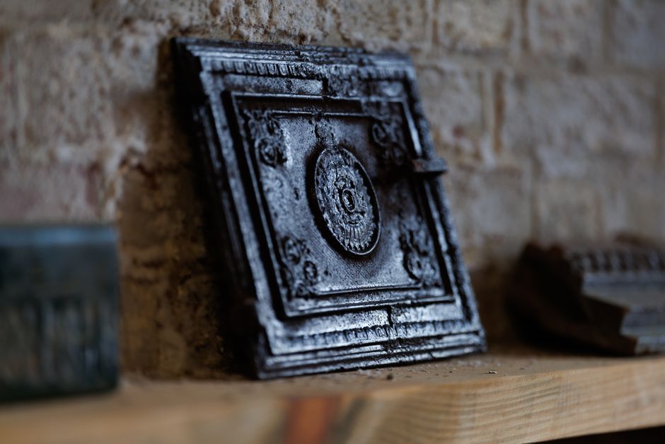 Photo by Alexander Popadin on Pexels Close-up of a vintage ornate metal furnace door against a rustic brick wall in Kaliningrad, Russia. Photo by Alexander Popadin on Pexels