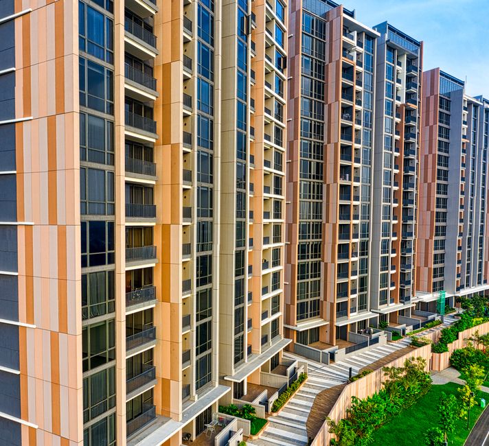 Contemporary architecture of residential buildings in Banten, Indonesia, showcasing urban living. Photo by Tom Fisk on Pexels
