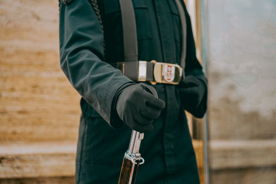 Photo by R. Yasin Asil on Pexels Close-up of a military guard in uniform holding a rifle in Ankara, Turkey. Photo by R. Yasin Asil on Pexels