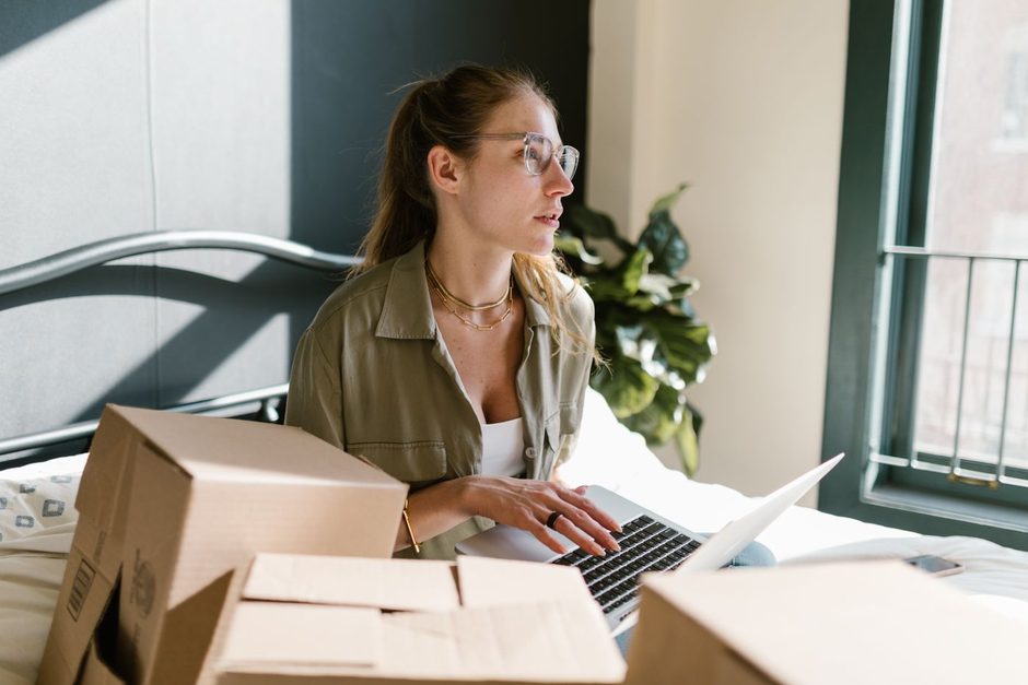 Photo by RDNE Stock project on Pexels Smiling online store owner packing parcels at a desk with a laptop. Photo by RDNE Stock project on Pexels