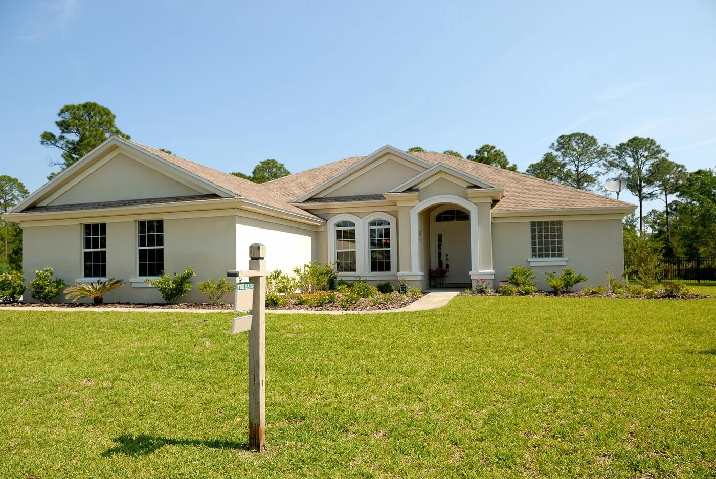 Intercoms — Well-secured residential property with clear front access