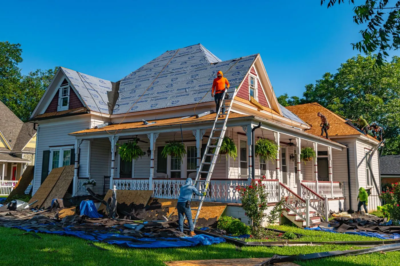 Restored historic house with a landscaped garden. Photo by Ryan  Stephens on Pexels