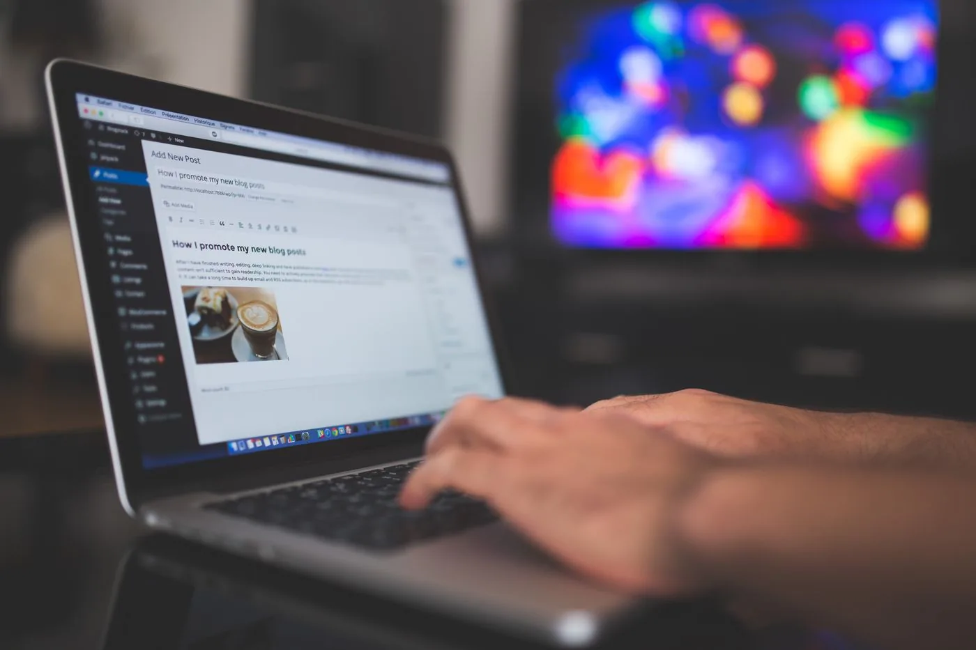 Mercadoer editing on-page content in a CMS for search intent