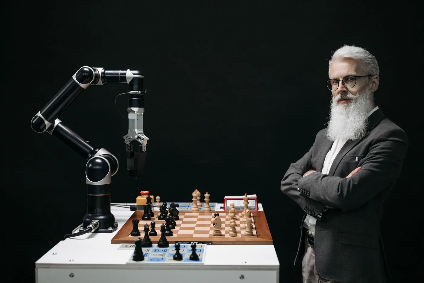Strategist reviewing AI competitive posture for ongoing monitoring. Photo by Pavel Danilyuk on Pexels